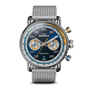 Canfield Speedway Open Road Automatic Chronograph Watch - Blue